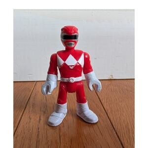 Imaginext Mighty Morphin Power Ranger Red Ranger Action Figure Tight Limbs